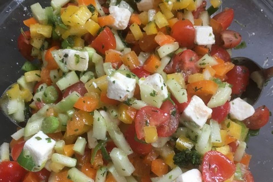 Sommerlicher Salat