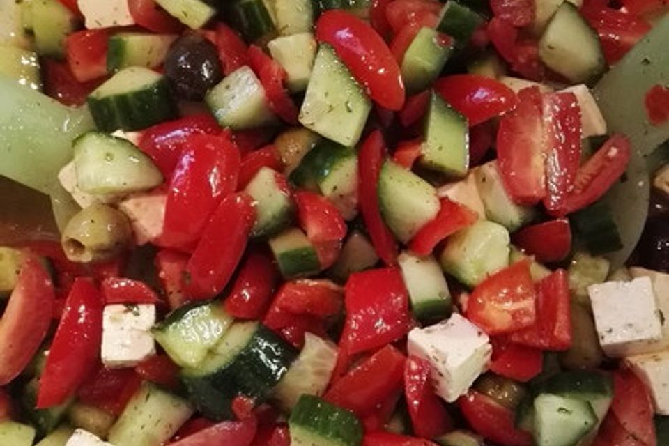 Sommerlicher Salat