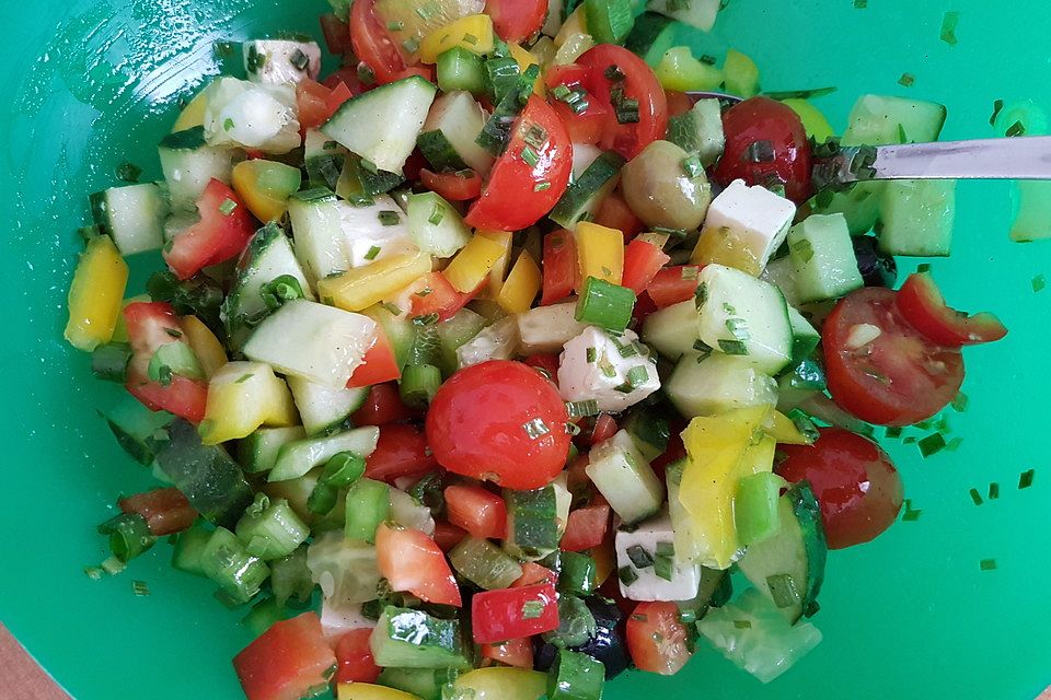 Sommerlicher Salat