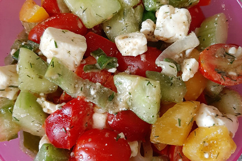 Sommerlicher Salat