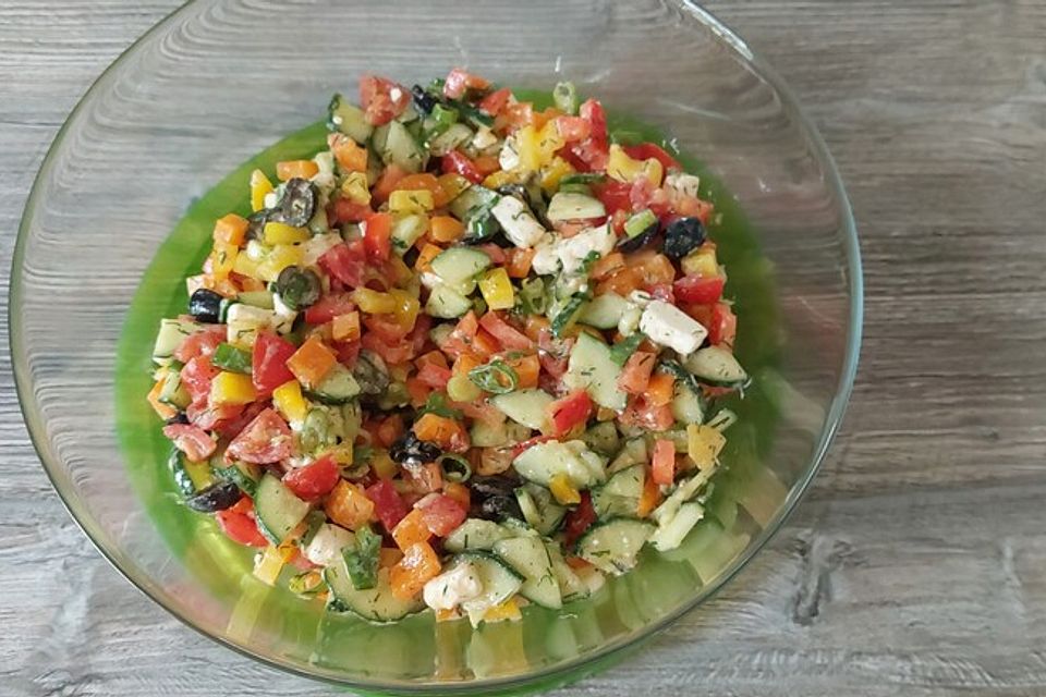 Sommerlicher Salat