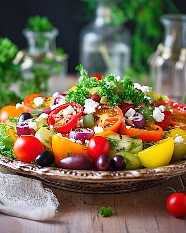 Sommerlicher Salat