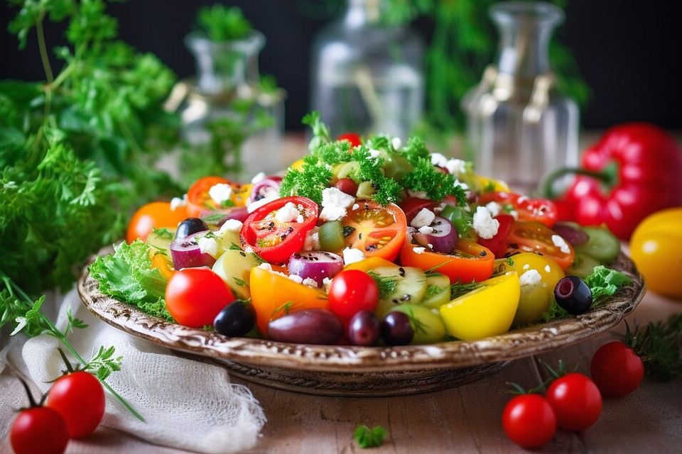 Sommerlicher Salat