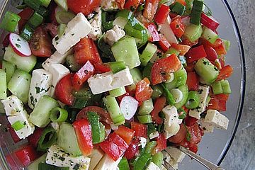 Sommerlicher Salat
