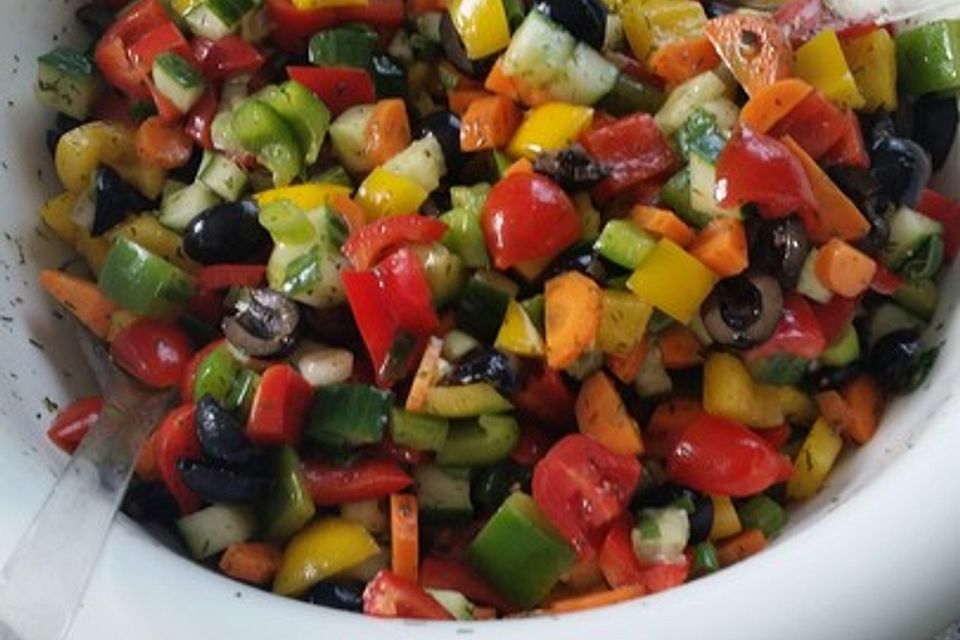 Sommerlicher Salat