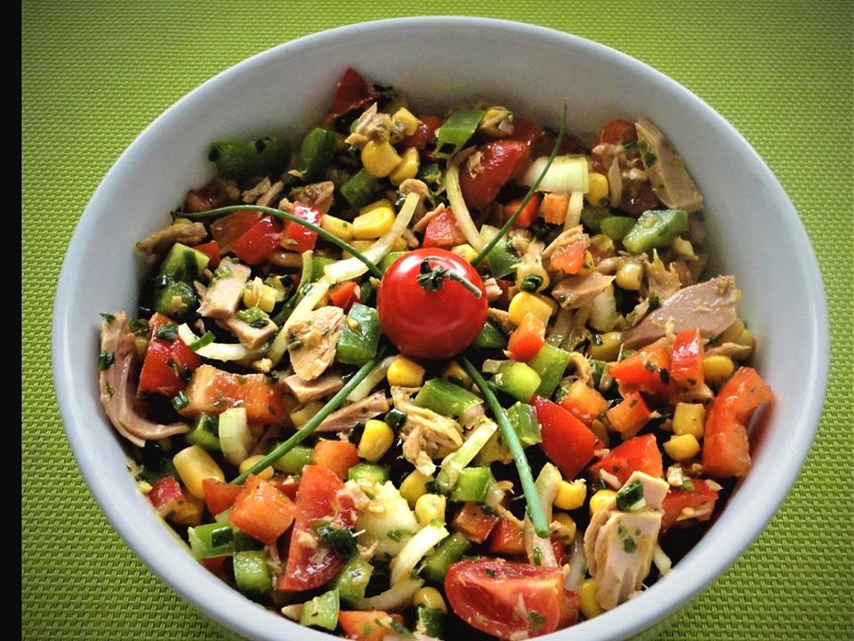 Thunfisch - Mais - Salat, mexikanisch von Krümelmonster78 | Chefkoch
