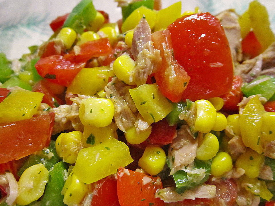 Thunfisch - Mais - Salat, mexikanisch von Krümelmonster78 | Chefkoch