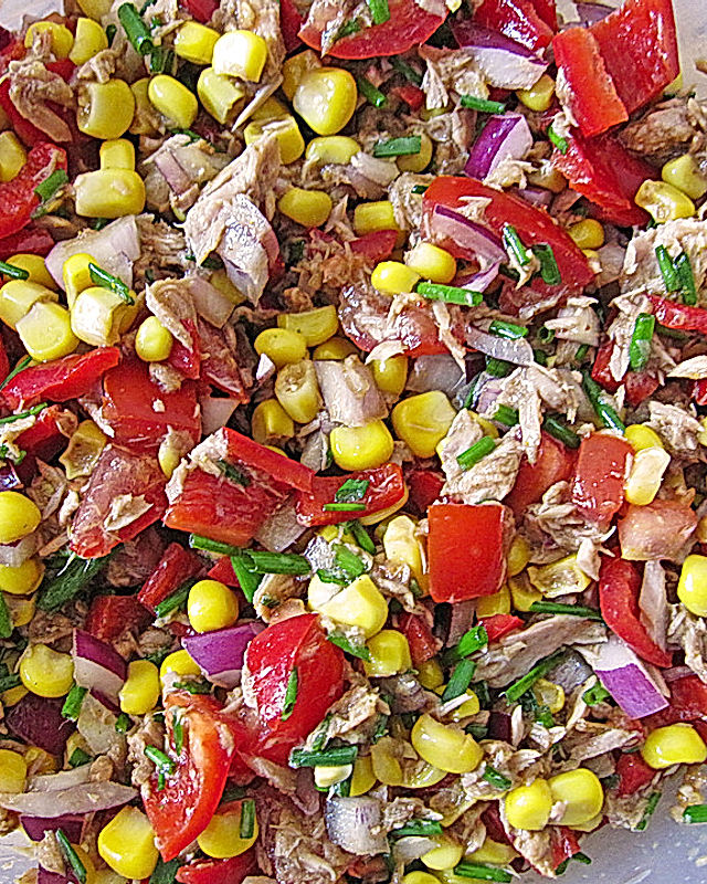 Thunfisch - Mais - Salat, mexikanisch