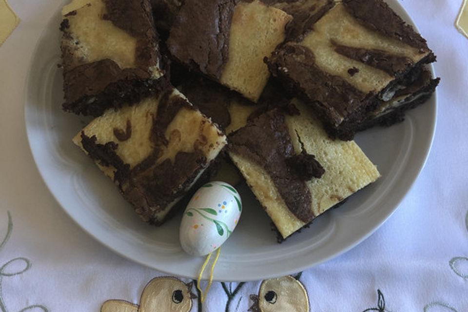 Käsekuchen - Brownies