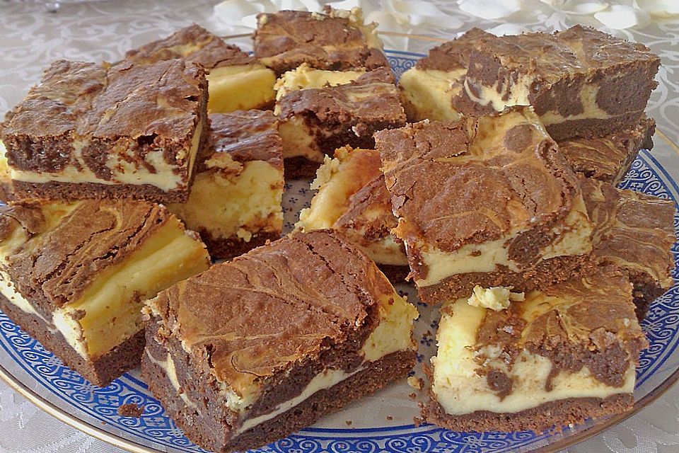 Käsekuchen - Brownies