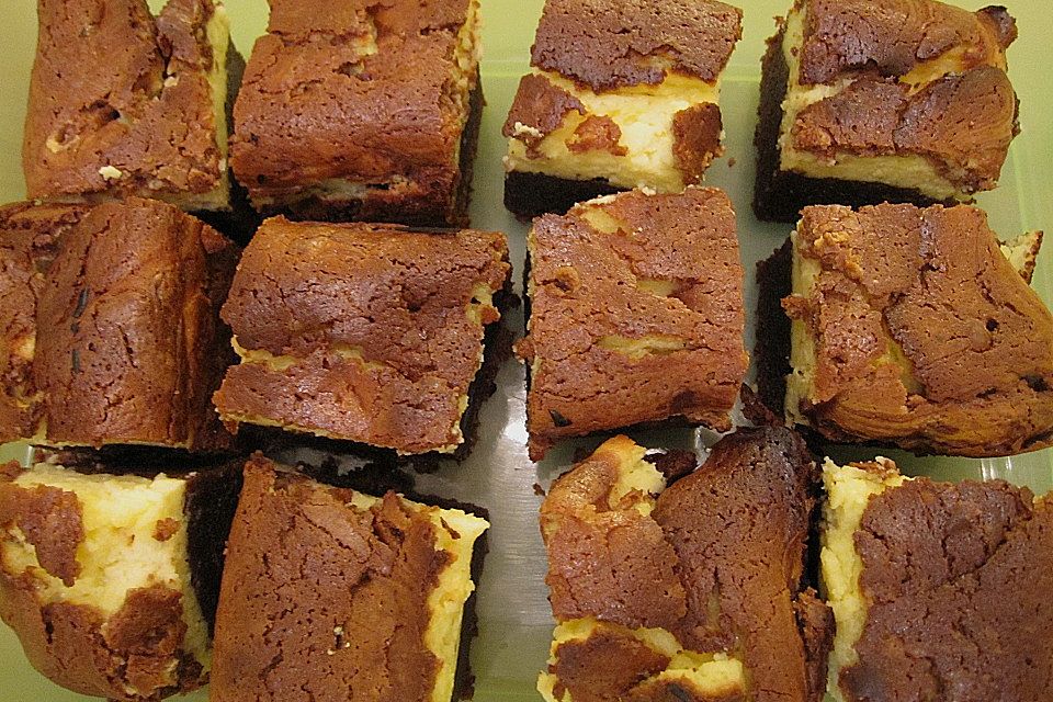 Käsekuchen - Brownies