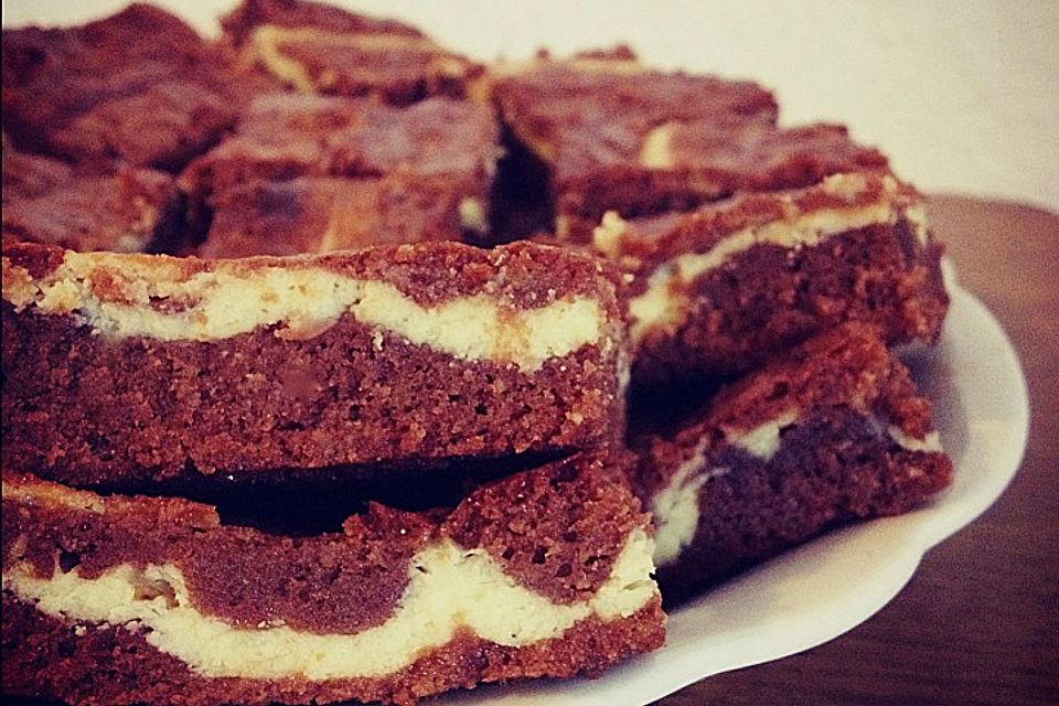 Käsekuchen - Brownies