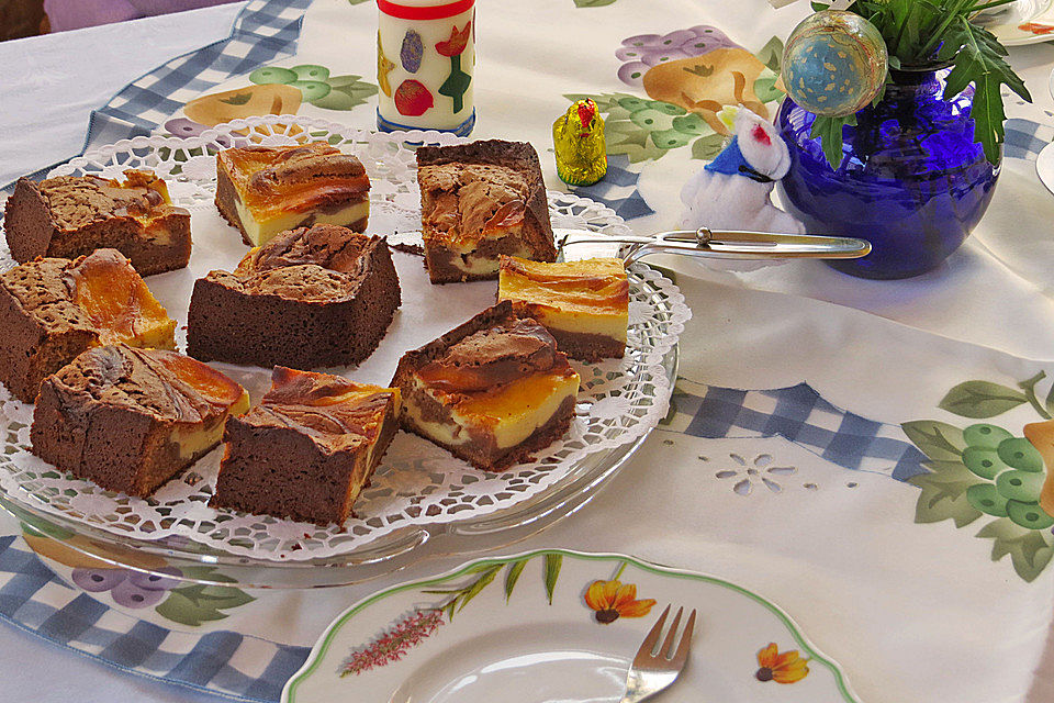 Käsekuchen - Brownies