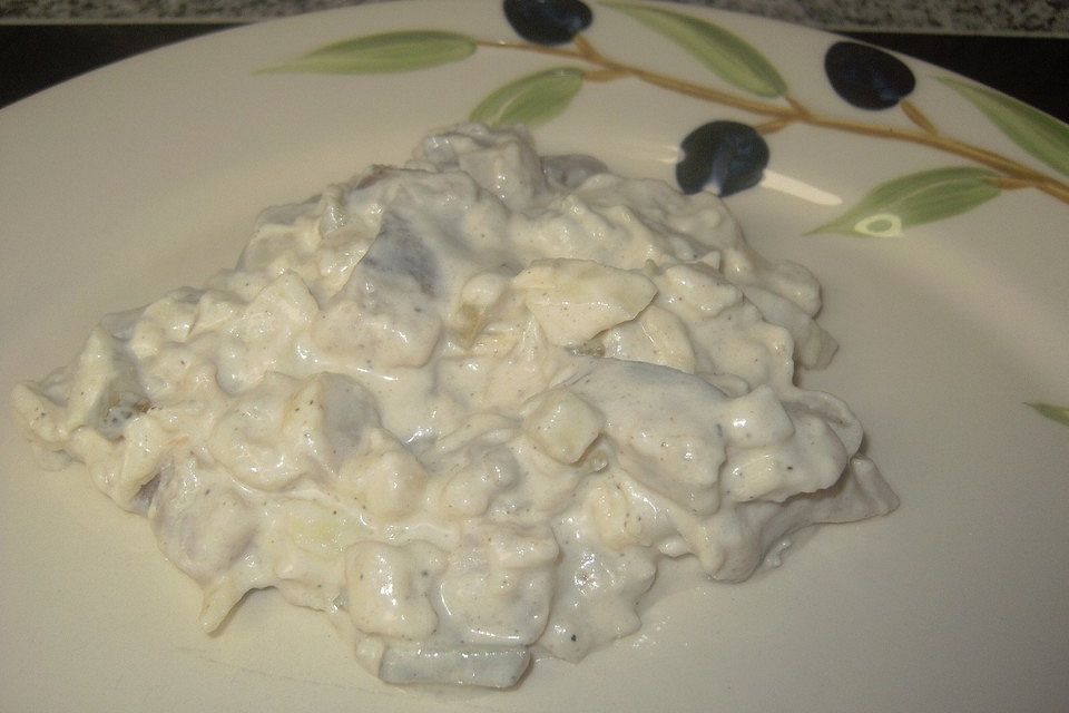 Sahne - Matjes - Salat