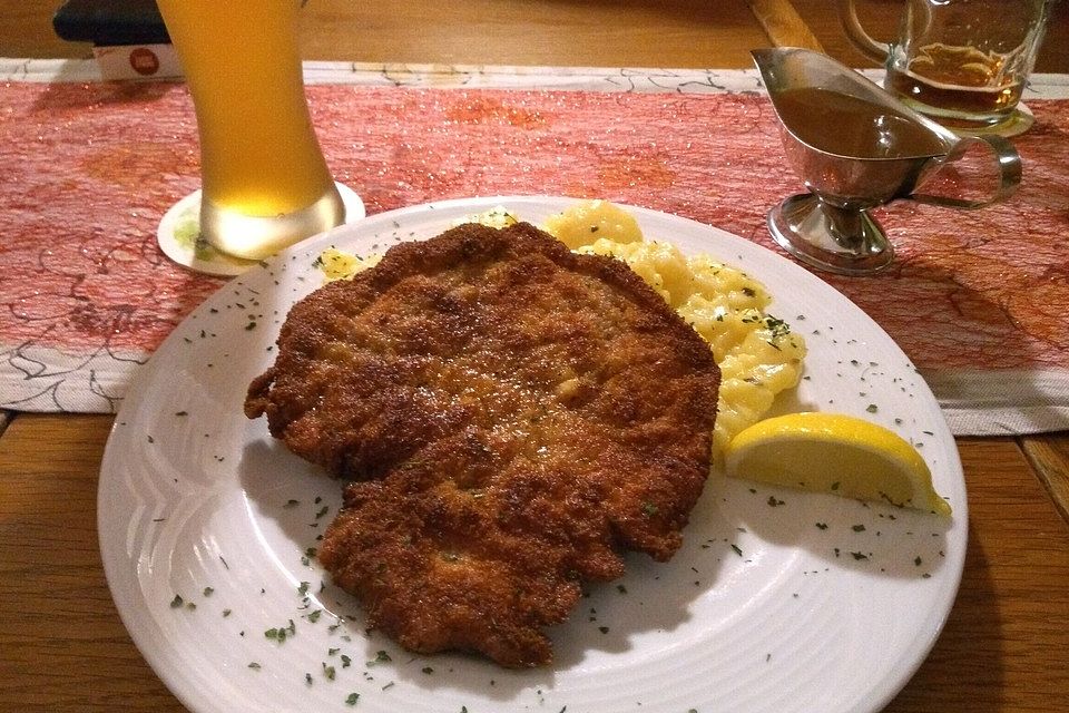 Paniertes Schnitzel