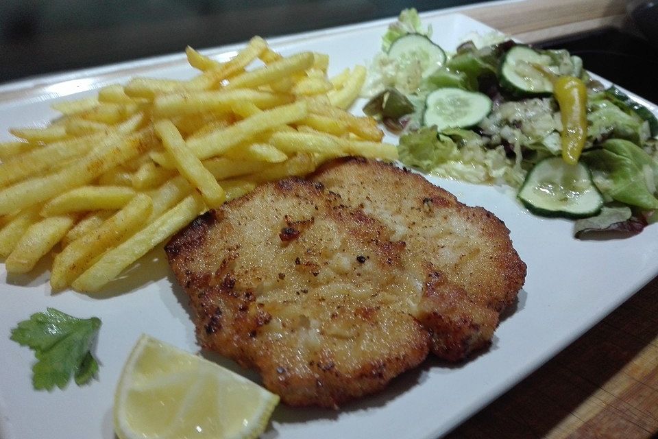 Paniertes Schnitzel