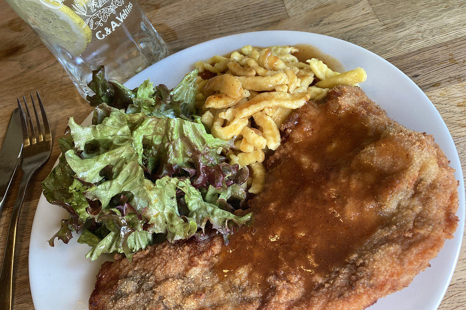 Paniertes Schnitzel