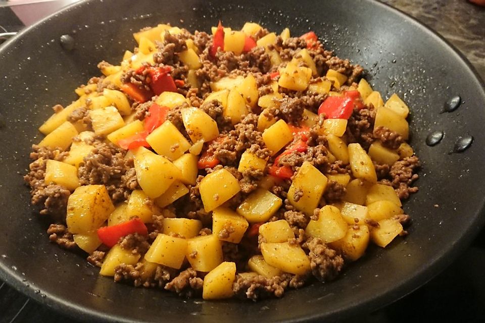 Bauerntopf mit Hackfleisch