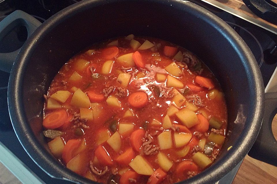 Bauerntopf mit Hackfleisch