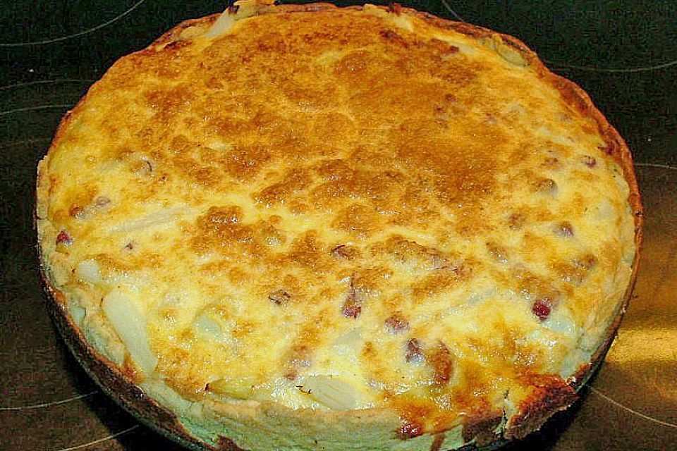 Spargel - Quiche