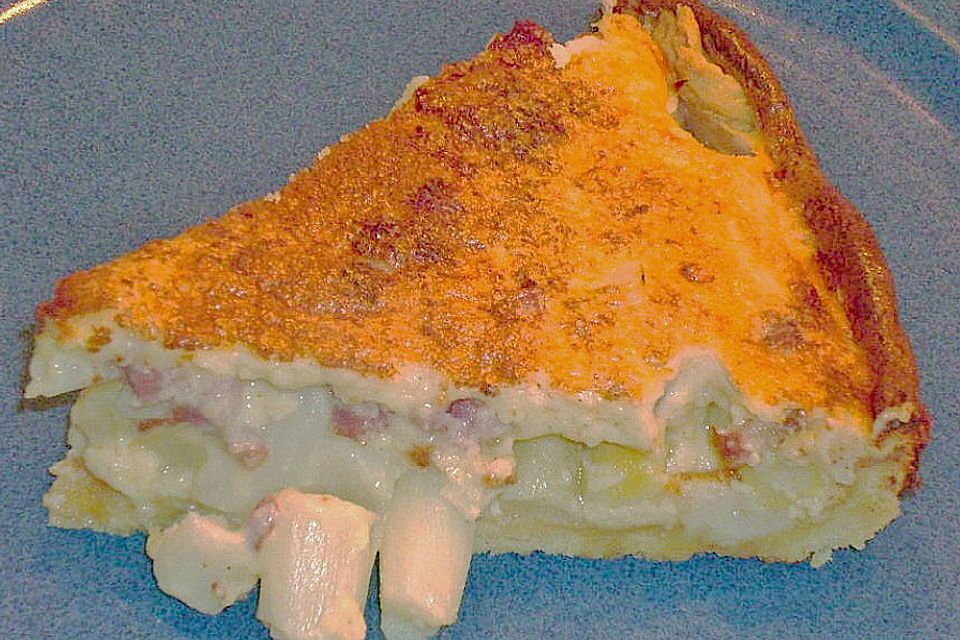 Spargel - Quiche