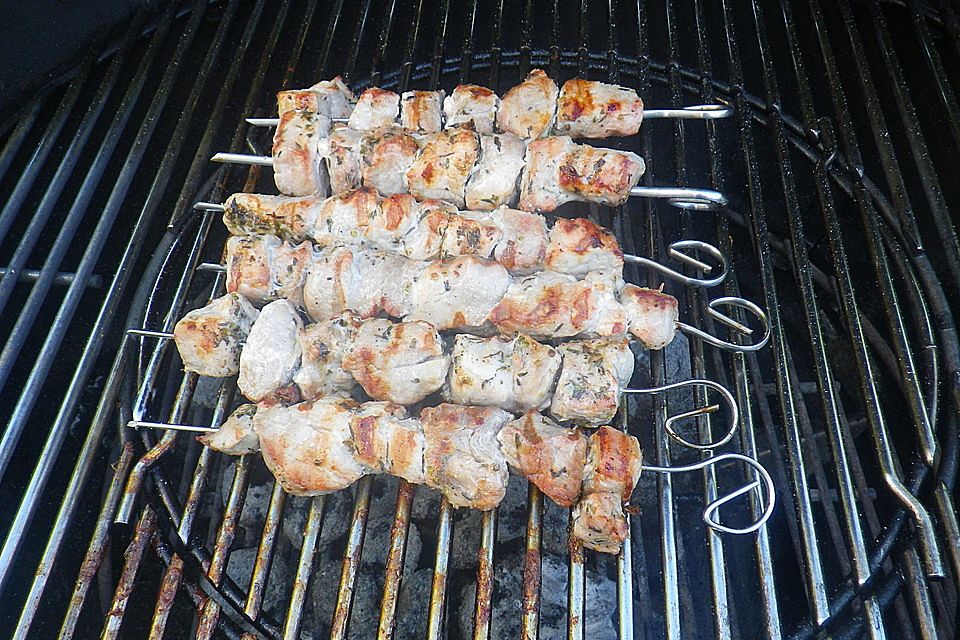 Griechische Fleischspiesse Griechische Fleischspiesse