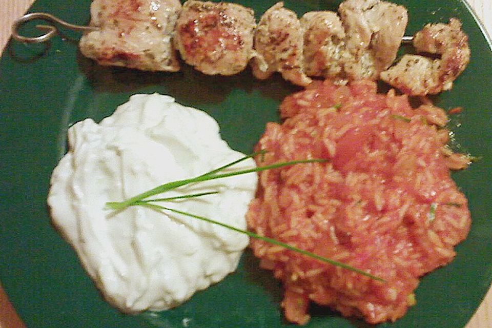 Griechische Fleischspiesse Griechische Fleischspiesse