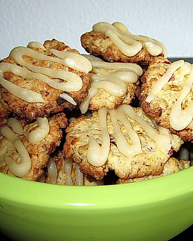 Karamell - Apfel - Cookies