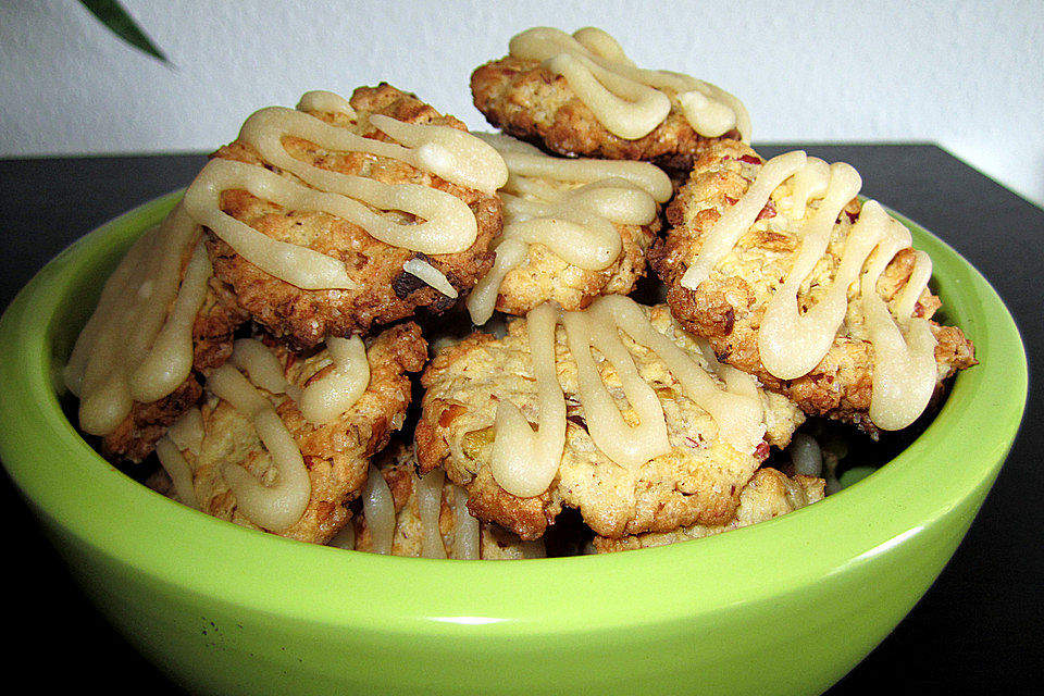 Karamell - Apfel - Cookies