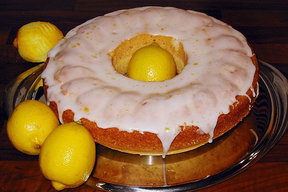 Wodka - Lemon - Tassen - Kuchen