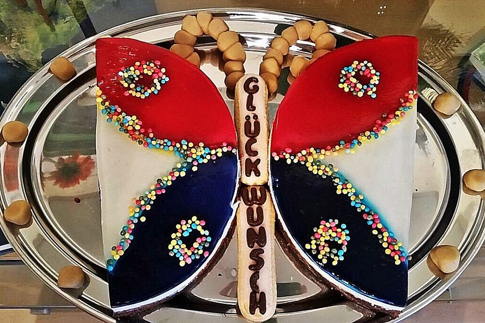 Philadelphia - Donauwelle - Butterfly - Torte