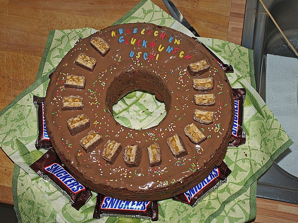 Snickers Kuchen von cake85| Chefkoch