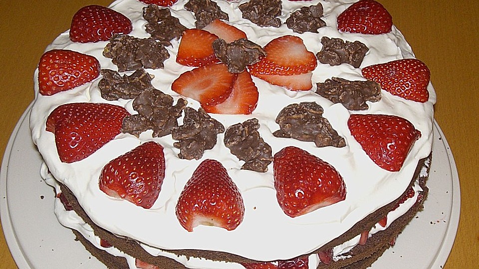 Erdbeer - Crunch - Torte von alina1st