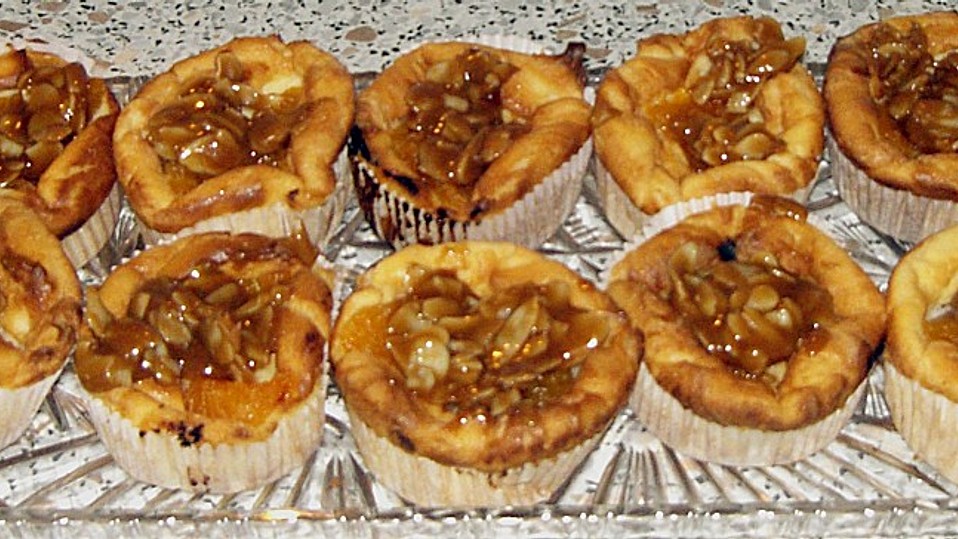 Käsetörtchen mit Mandelkaramell von alina1st