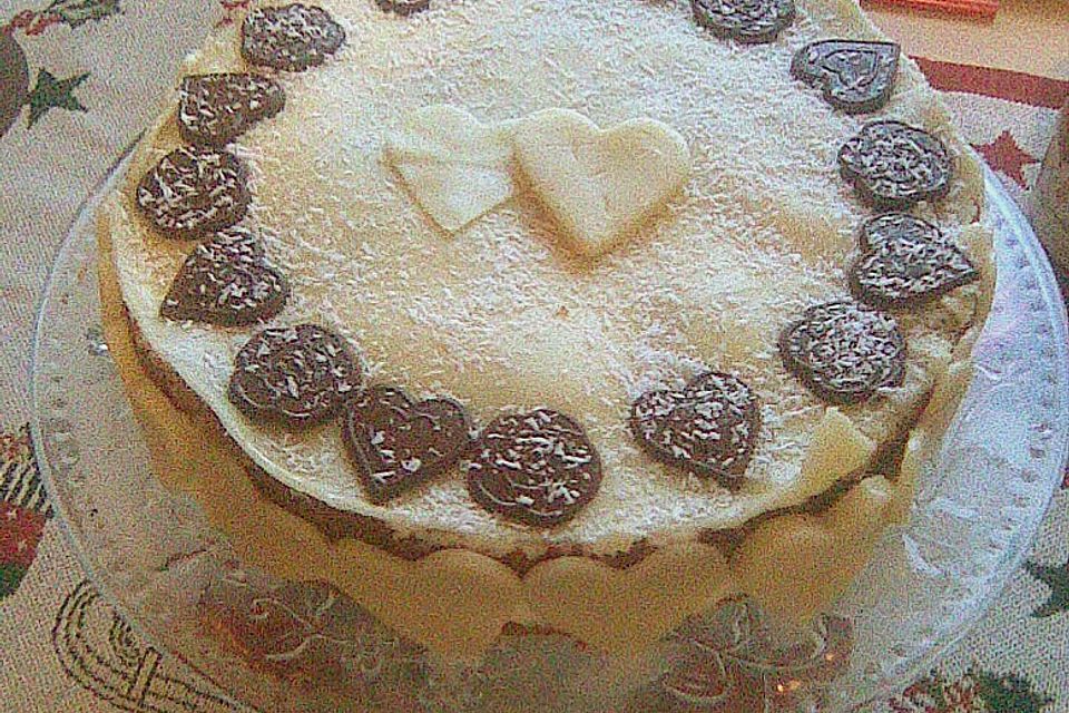 Marzipan - Nuss - Torte