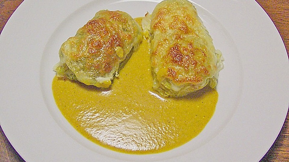 Wirsing gefüllt mit Schafkäse von cyberrat| Chefkoch