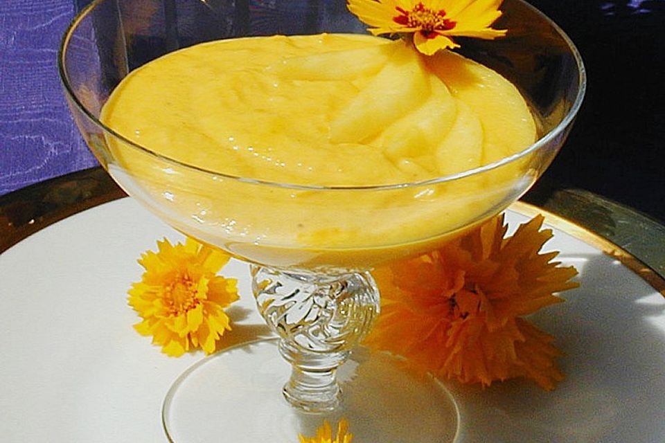 Himmlische Mangocreme à la Govardhana