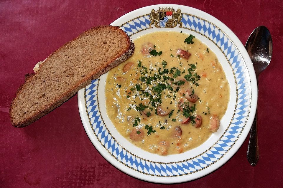 Sächsische Kartoffelsuppe