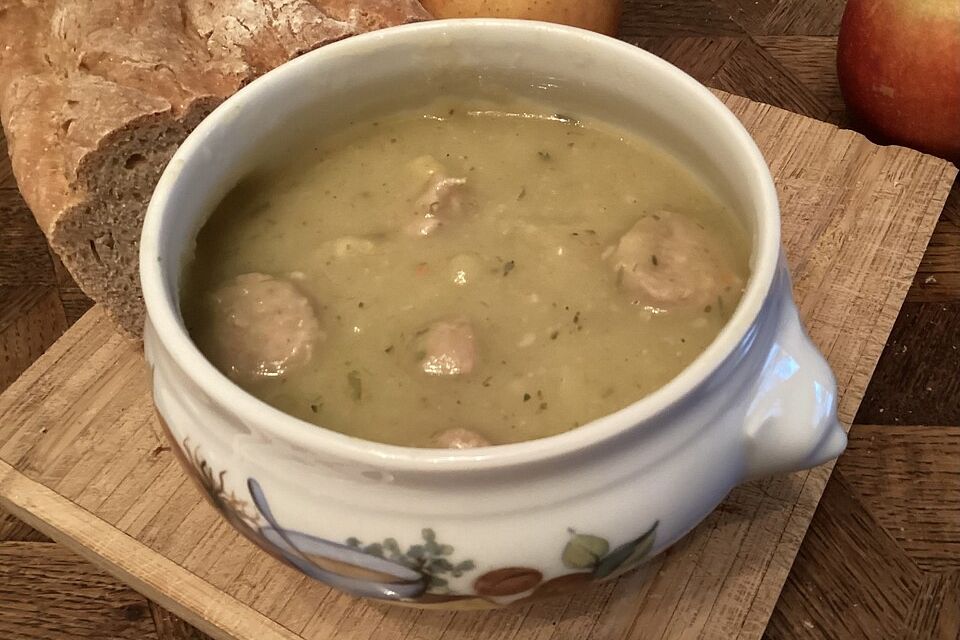 Sächsische Kartoffelsuppe