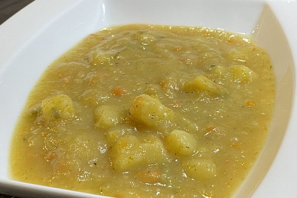 Sächsische Kartoffelsuppe