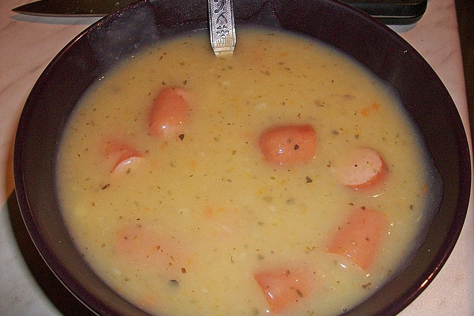 Sächsische Kartoffelsuppe