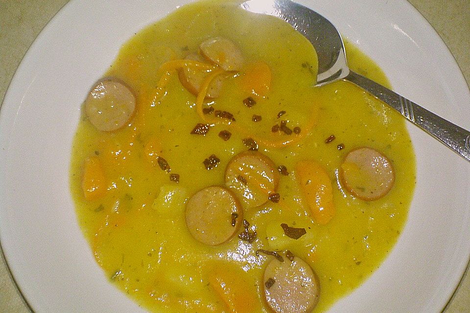 Sächsische Kartoffelsuppe