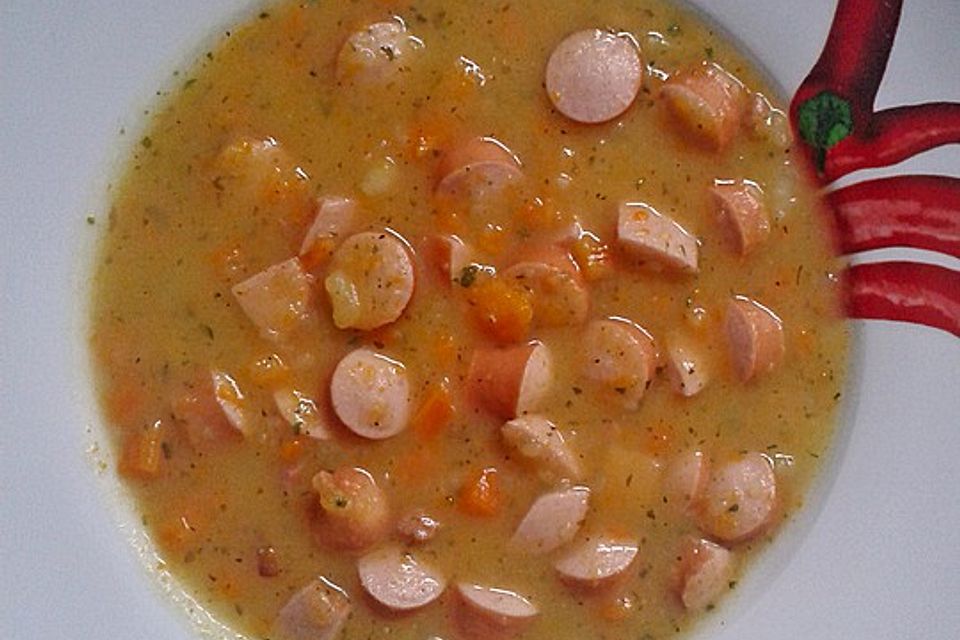 Sächsische Kartoffelsuppe