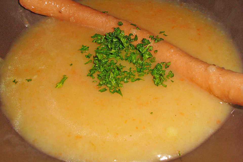 Sächsische Kartoffelsuppe