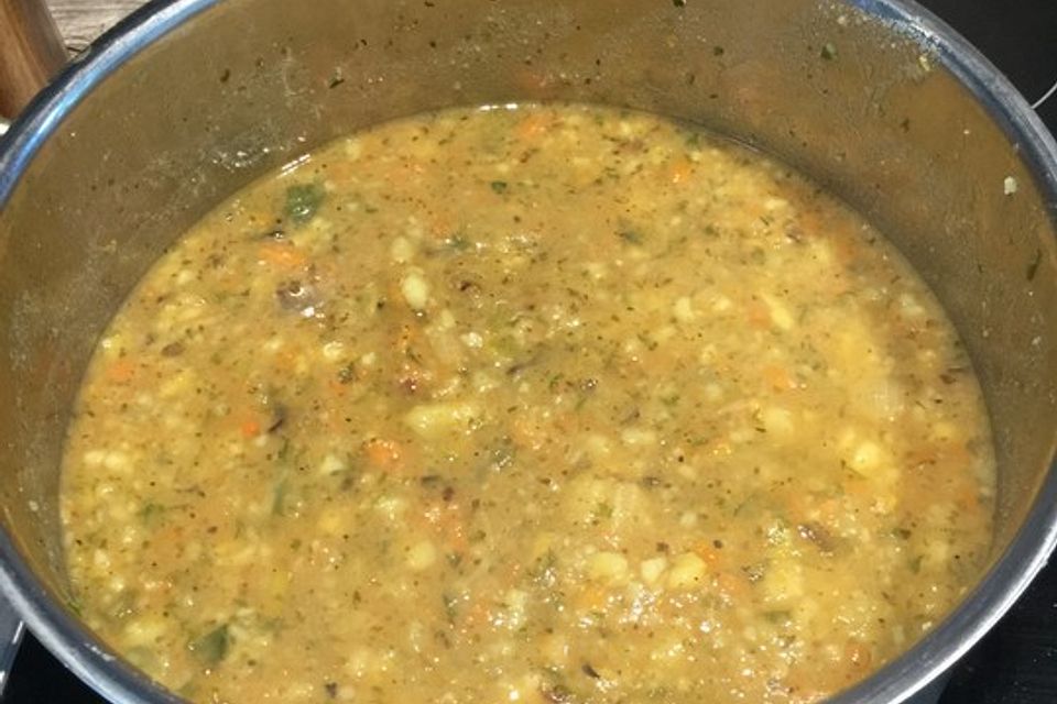 Sächsische Kartoffelsuppe