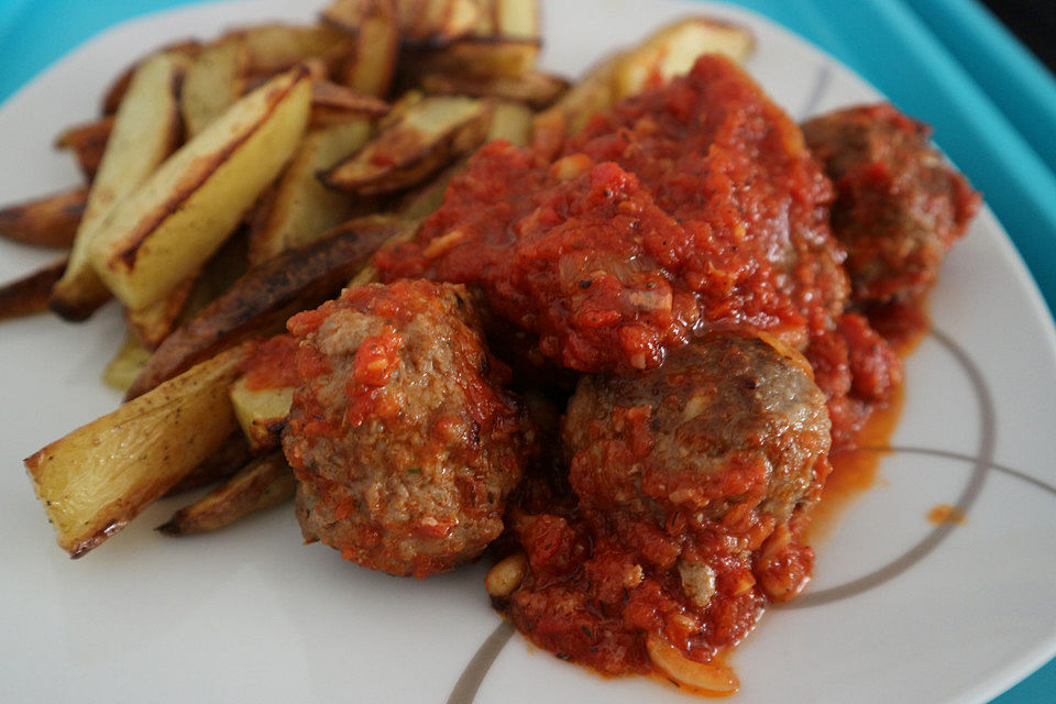 Albondigas in Tomatensauce