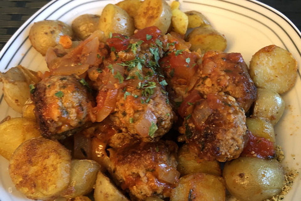 Albondigas in Tomatensauce