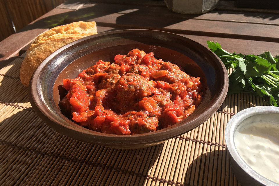 Albondigas in Tomatensauce