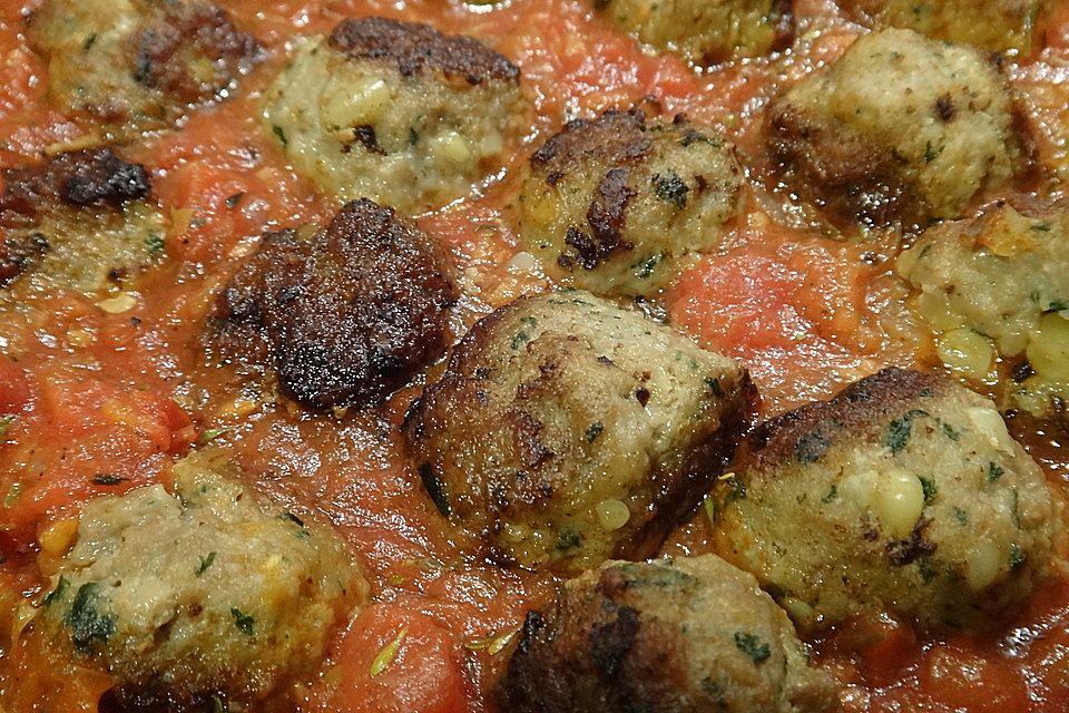 Albondigas in Tomatensauce