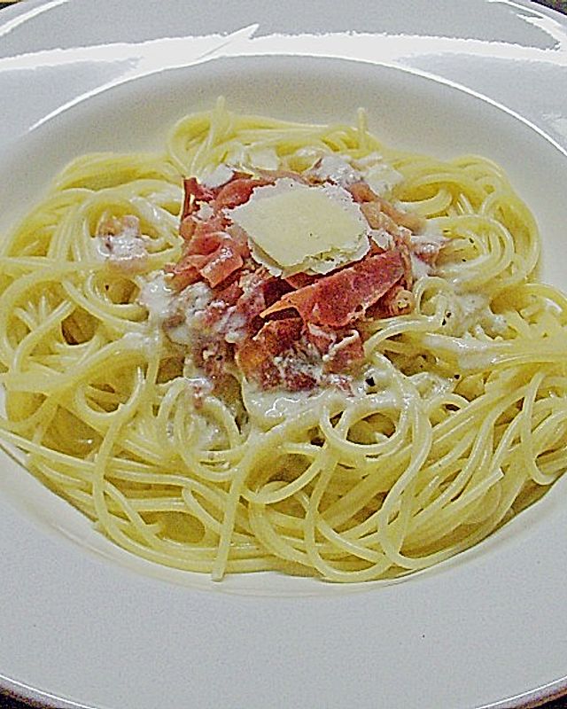 Spaghetti mit Bresaola